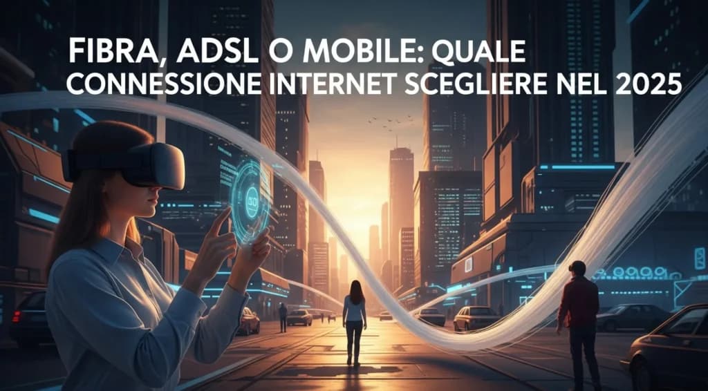Fiber, ADSL, or Mobile: Which Internet Connection to Choose in 2025